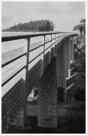 Hirschfeldtalbr&uuml;cke 28.09.1937 Blick Richtung Dresden