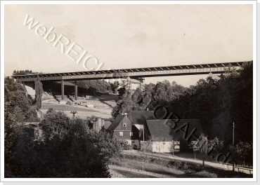 Talbr&uuml;cke Kleine Striegis 26.08.1936