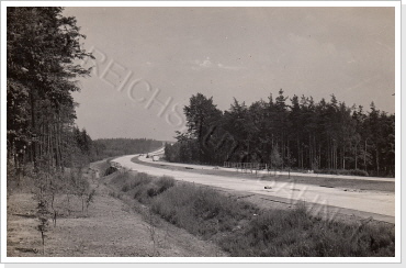Blick vom Forsthaus im Oberwald vor Vertigstellung 1936