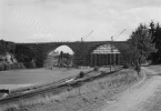 Brückenbaustelle am 07.10.1938 aus Richtung Weißensand Brückenbaustelle am 07.10.1938 aus Richtung Weißensand