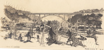 Entwurf von MAN zur Mangfallbr&uuml;cke 1934